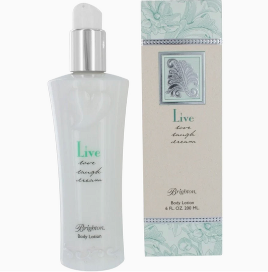 LIVE 6 OZ BODY LOTION