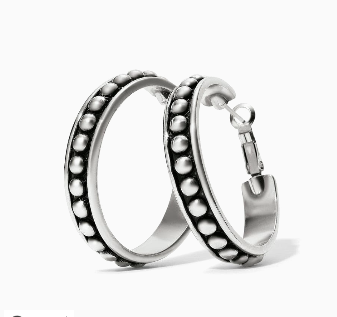 PRETTY TOUGH STUD LRG HOOP