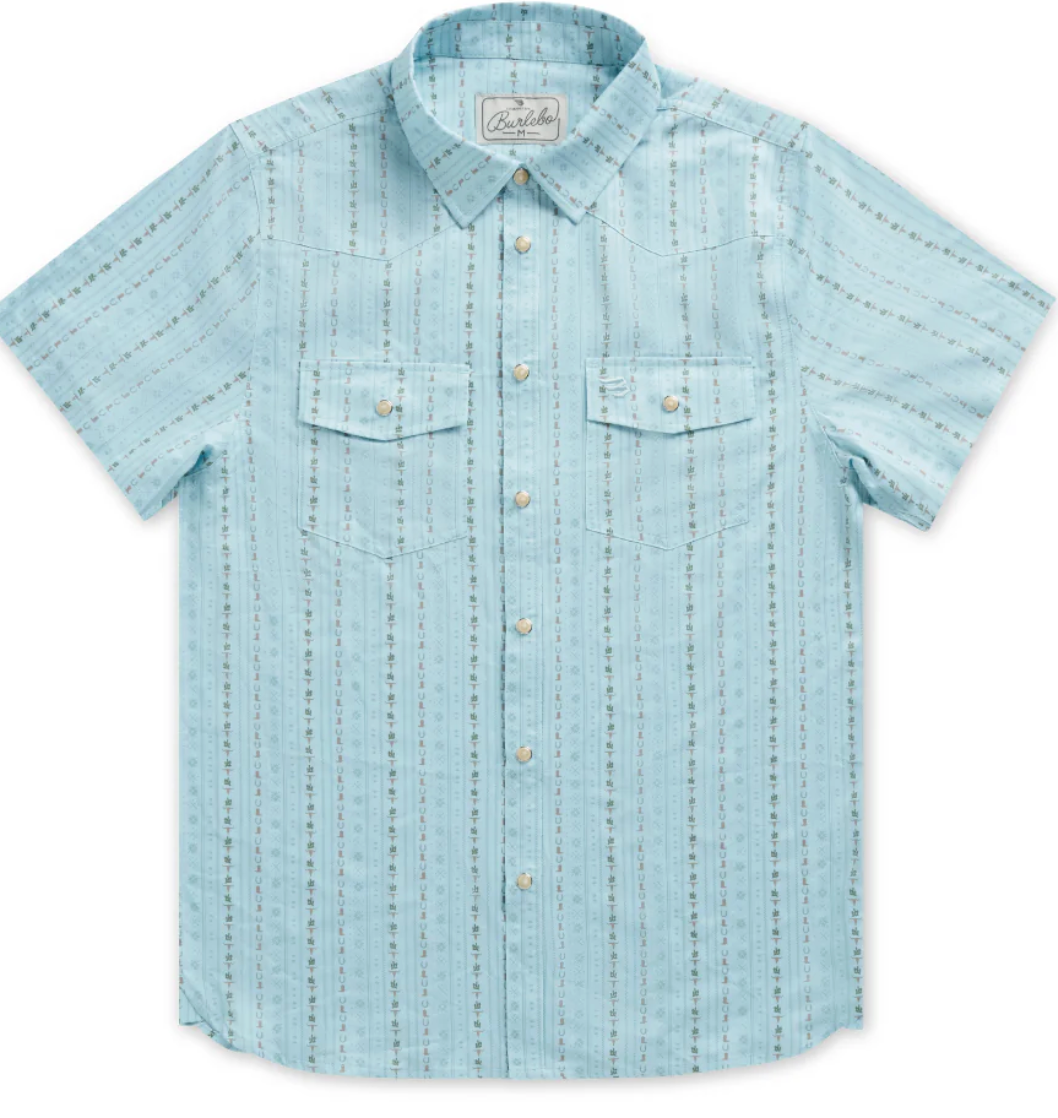 Performance Western Shirt - BURLEBO Ranch (BLUE JEAN)