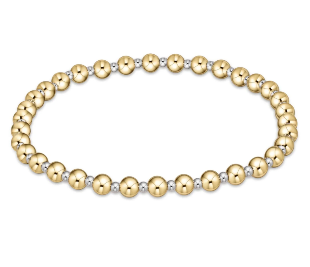 Grateful Mixed Metal 4mm Bracelet