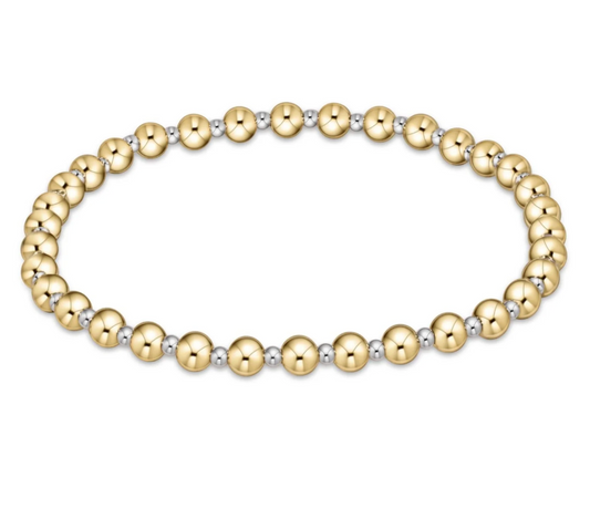 Grateful Mixed Metal 4mm Bracelet
