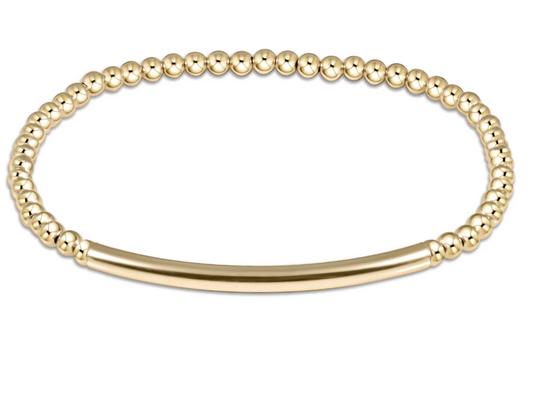 CLASSIC GOLD BLISS 3MM BRACELET