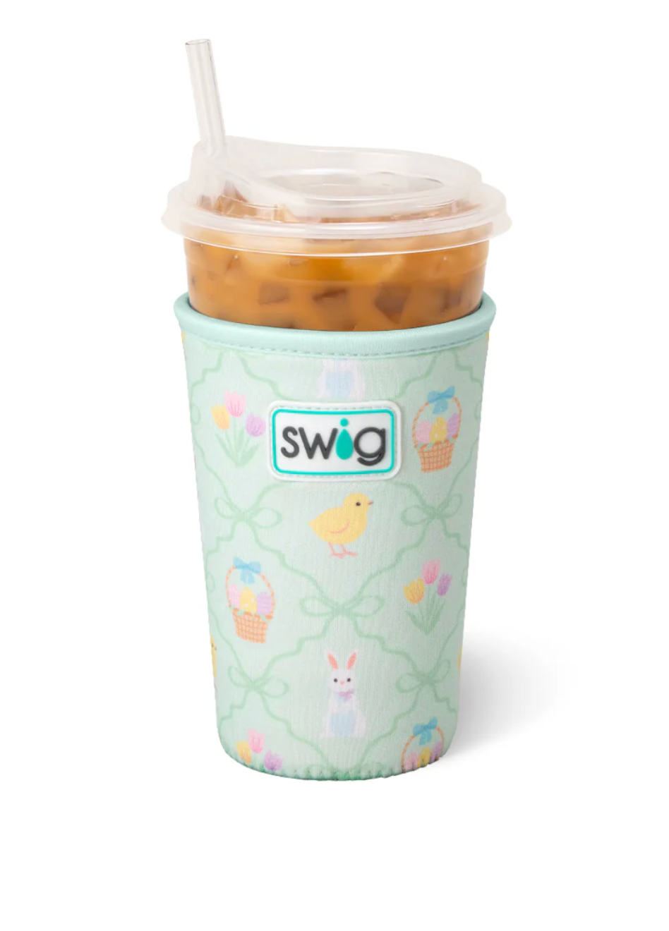 Hoppy Easter Iced Cup Coolie (Medium)