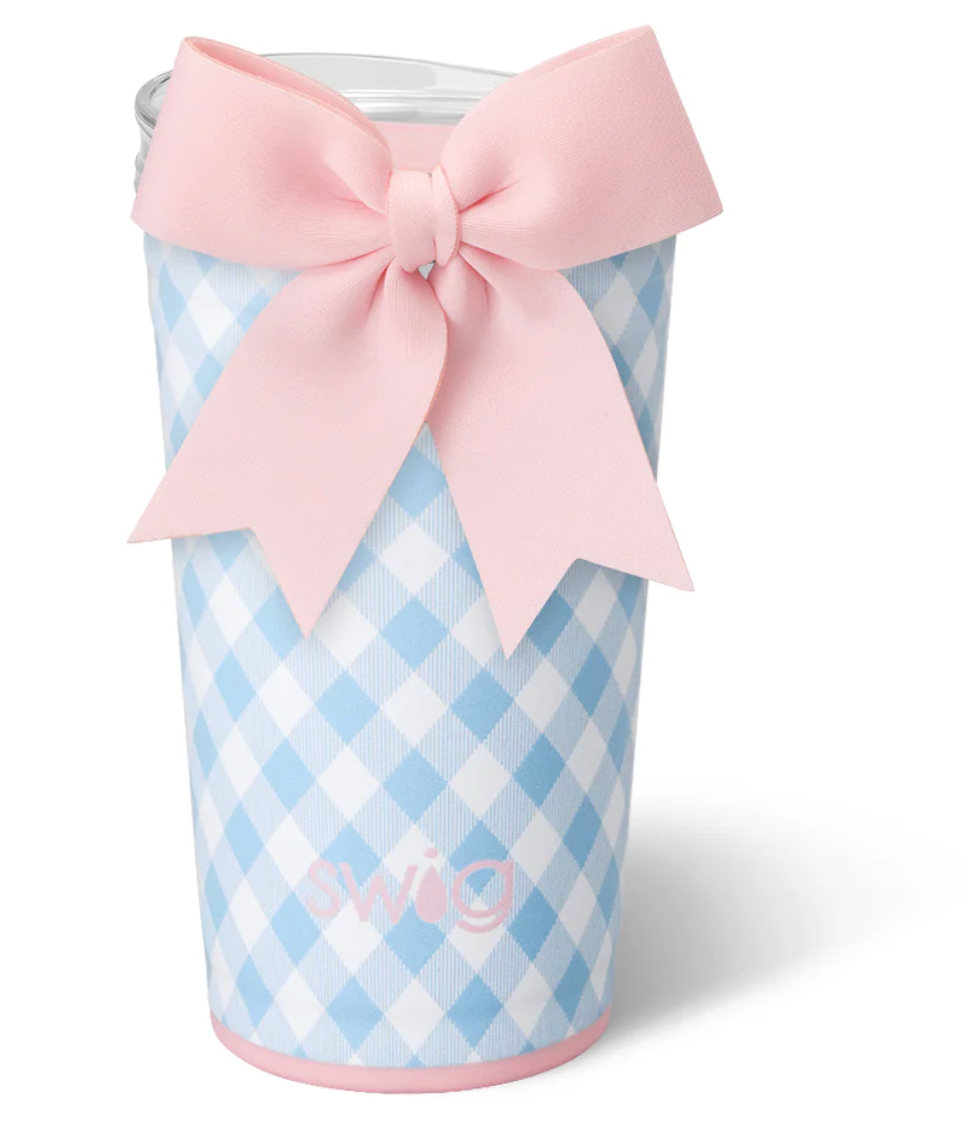 Gingham Party Cup 24oz