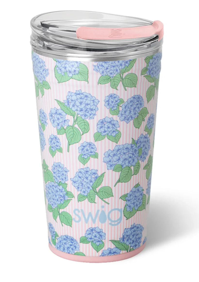 Hydrangeas Party Cup 24oz