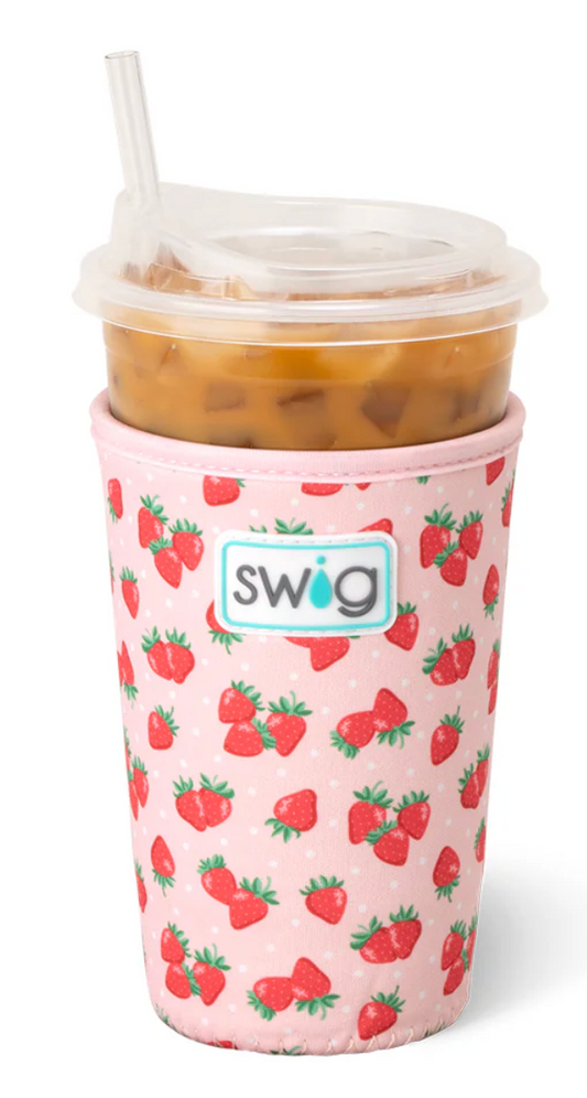 Strawberry Shortcake Iced Cup Coolie (Medium)