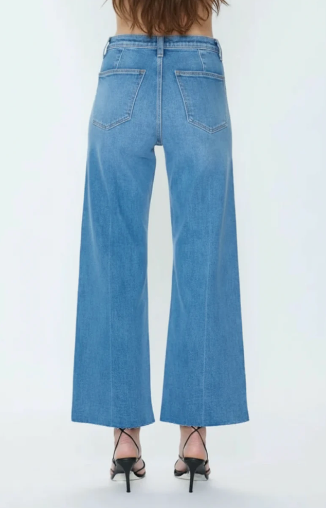 PENNY HIGH RISE WIDE LEG ANKLE