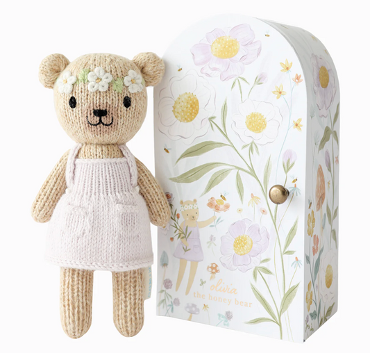 Tiny Olivia the honey bear