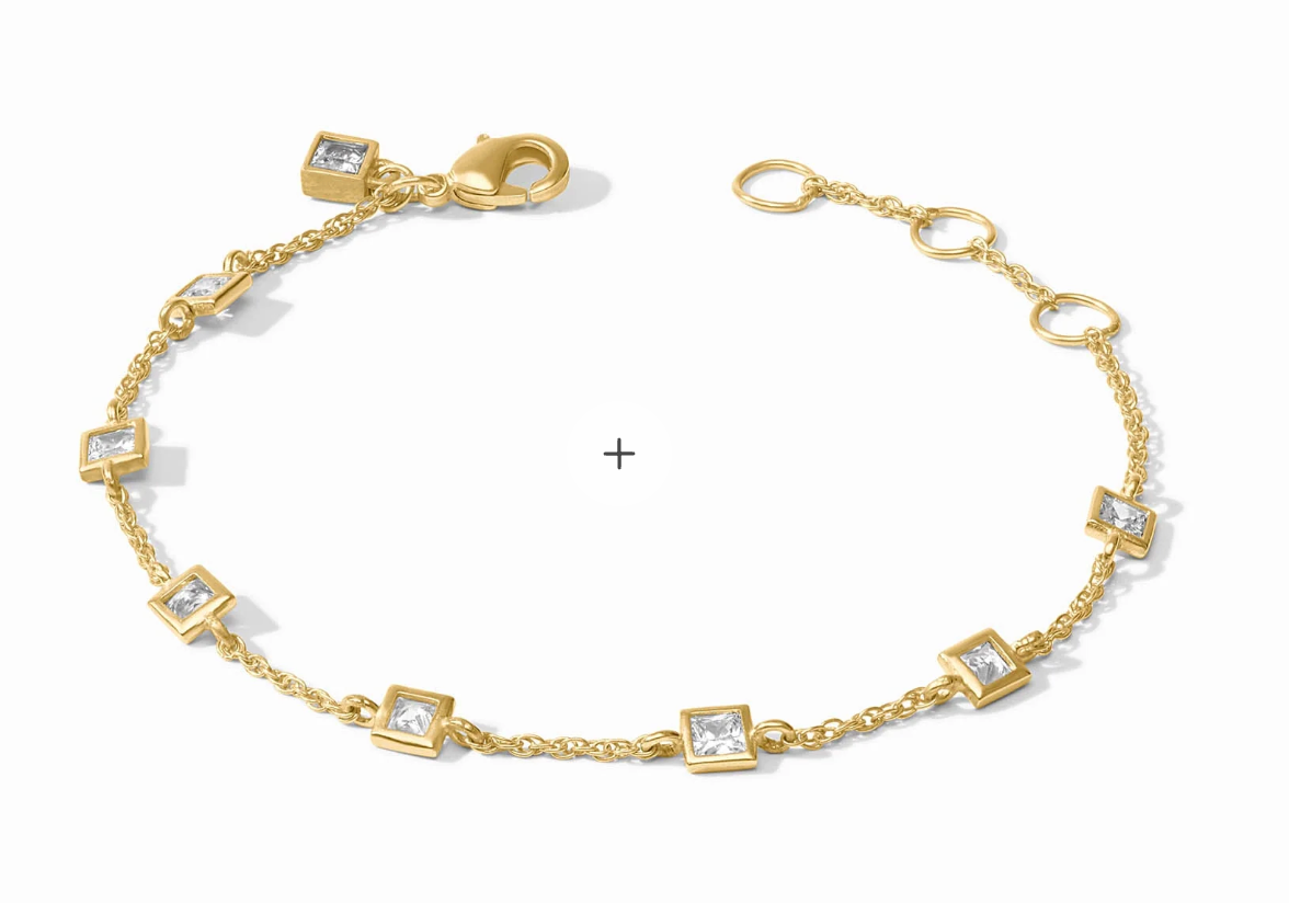 Jolie Delicate Bracelet-Cubic Zirconia-OS
