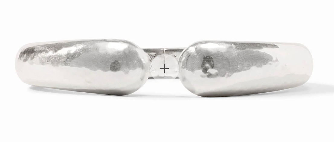 Solara Demi Cuff-Silver-OS
