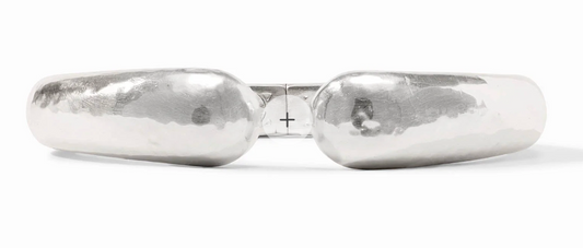 Solara Demi Cuff-Silver-OS