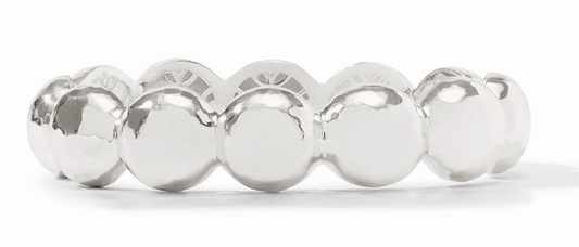 Solara Nova Hinge Bangle-Silver-OS