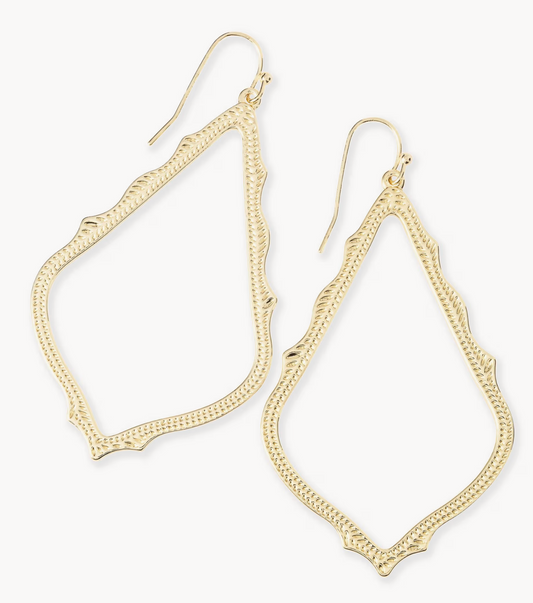 SOPHEE EARRING GOLD METAL
