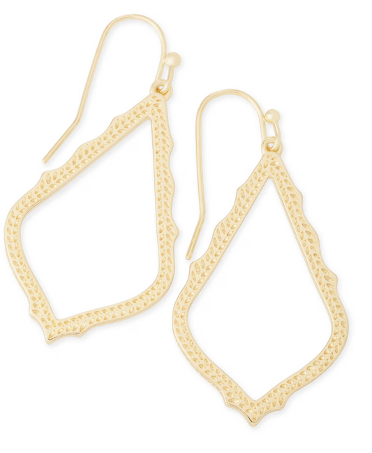 SOPHIA EARRING GOLD METAL