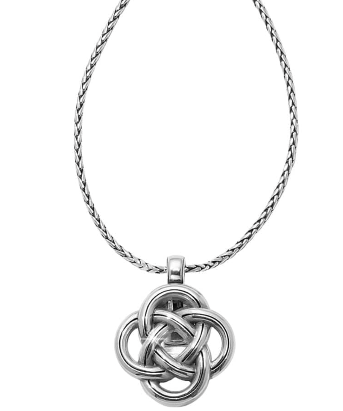Interlok Badge Clip Necklace