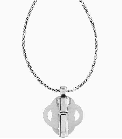 Interlok Badge Clip Necklace