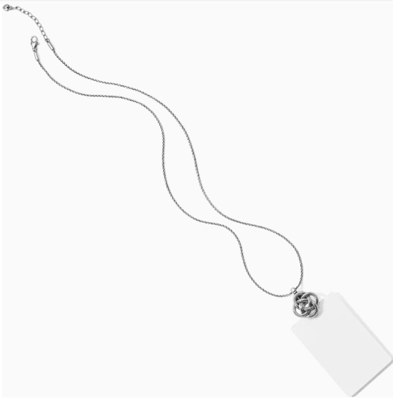 Interlok Badge Clip Necklace