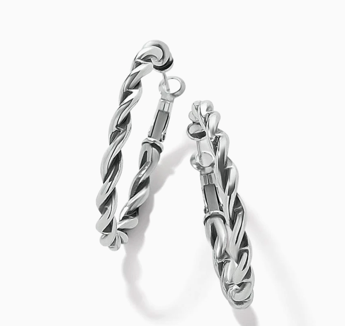INTERLOK TWIST OVAL HOOP