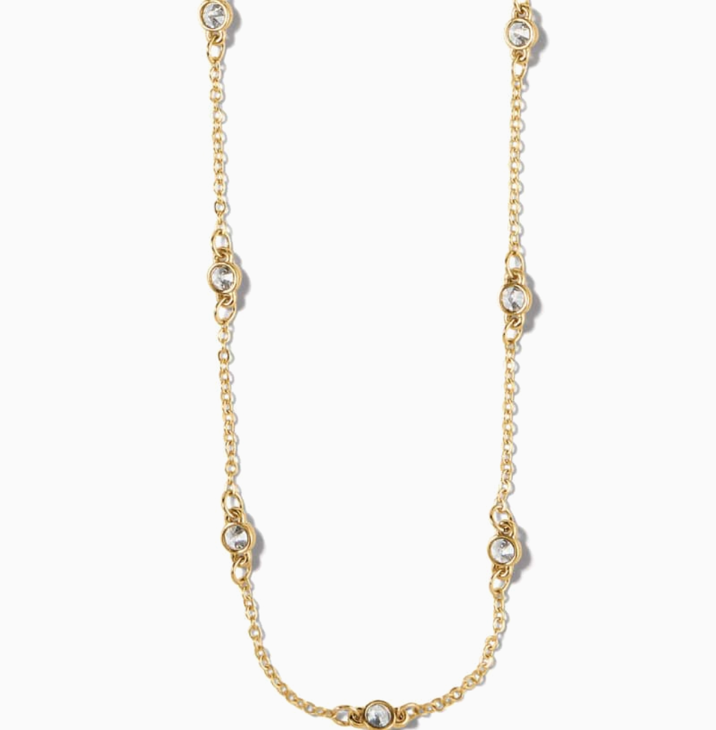 Illumina Petite Collar Necklace Gold