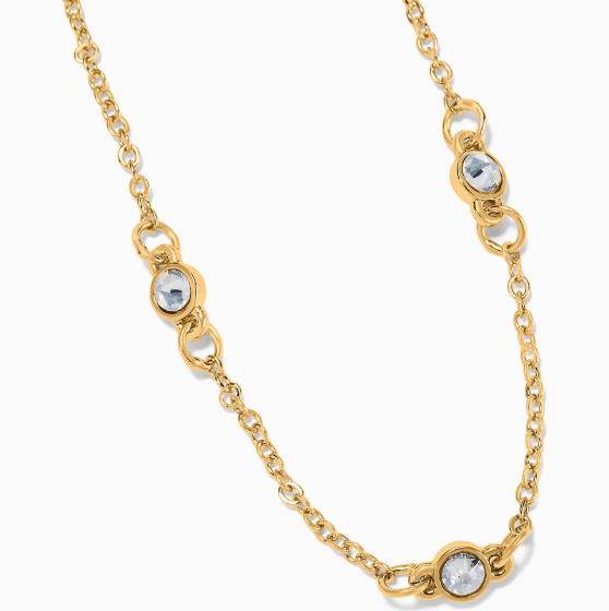 Illumina Petite Collar Necklace Gold