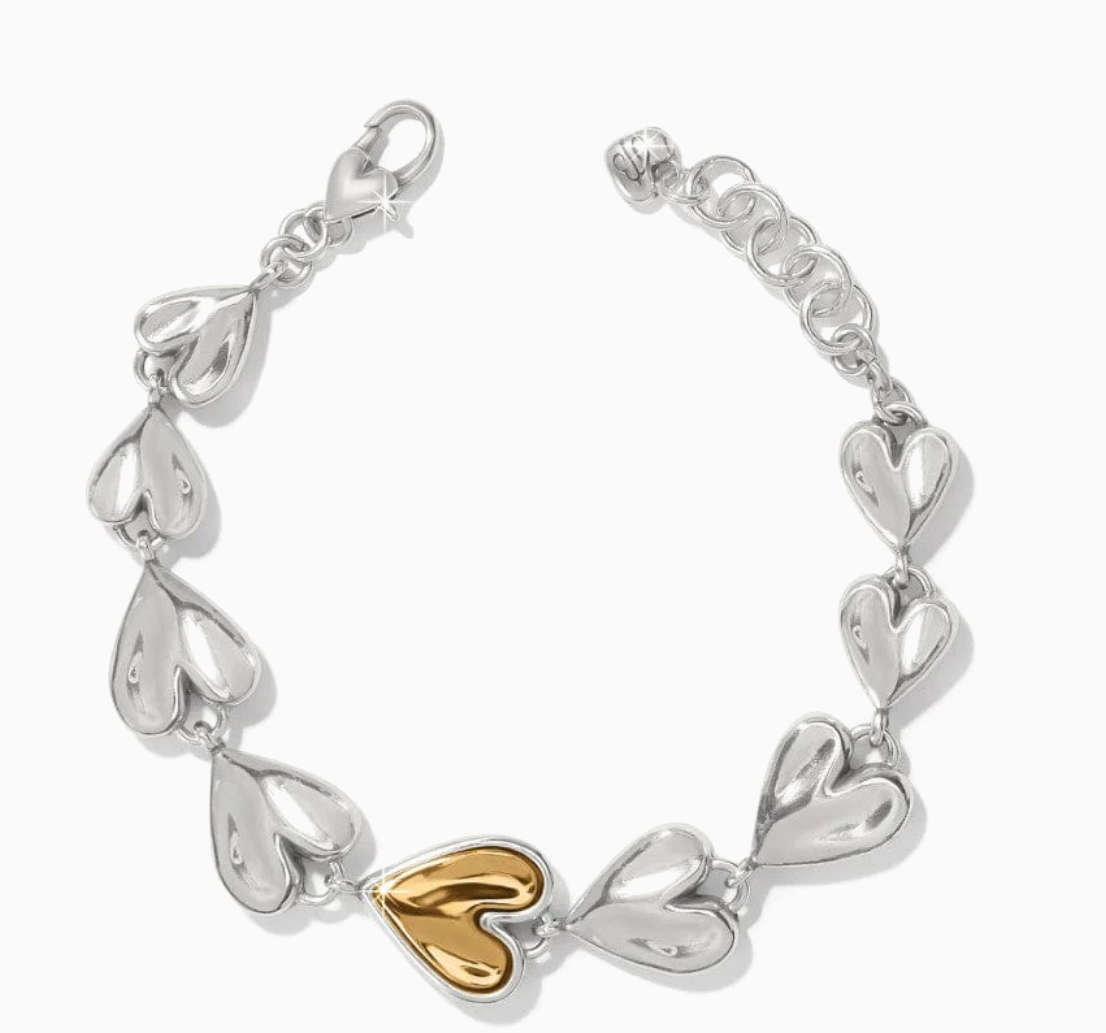 Cascade Heart Bracelet