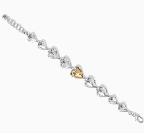 Cascade Heart Bracelet