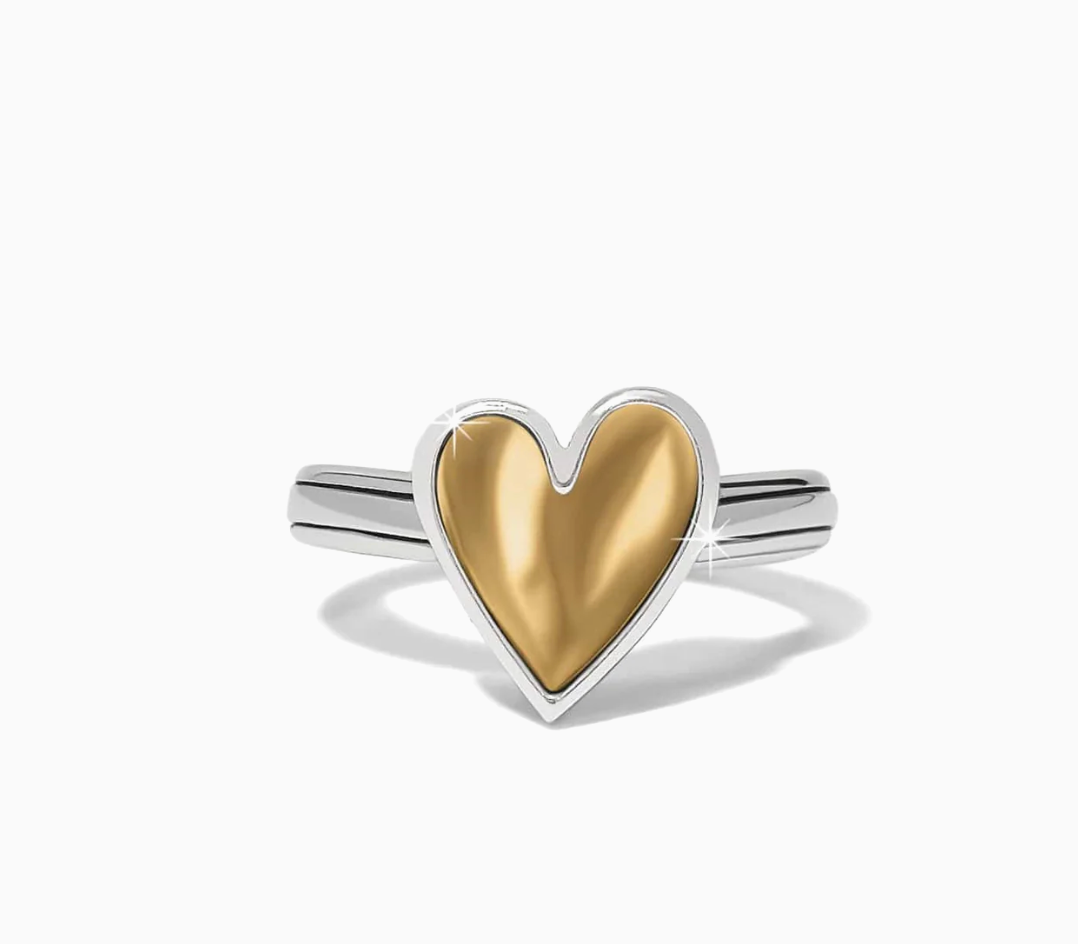 Cascade Heart Ring 7