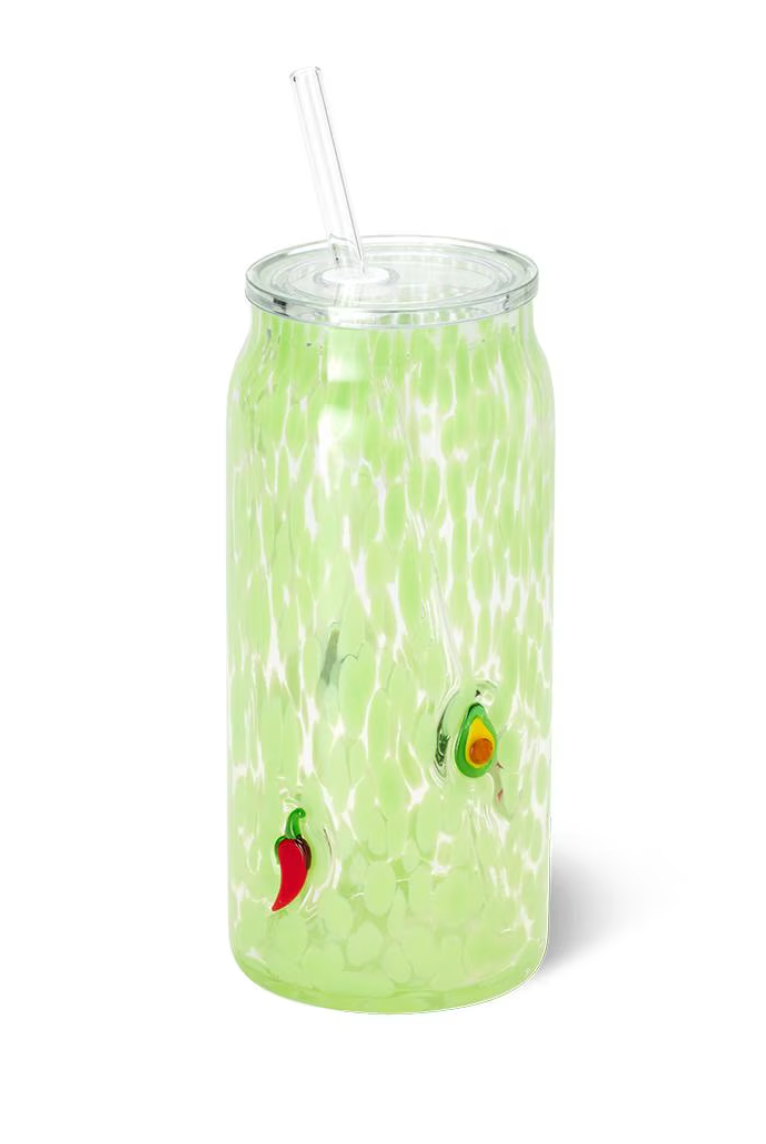 TACO NIGHT CHARM GLASS 23OZ