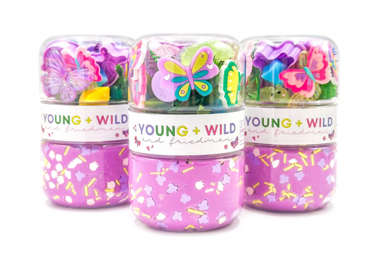 Grab & Go Dough Jar - Butterfly