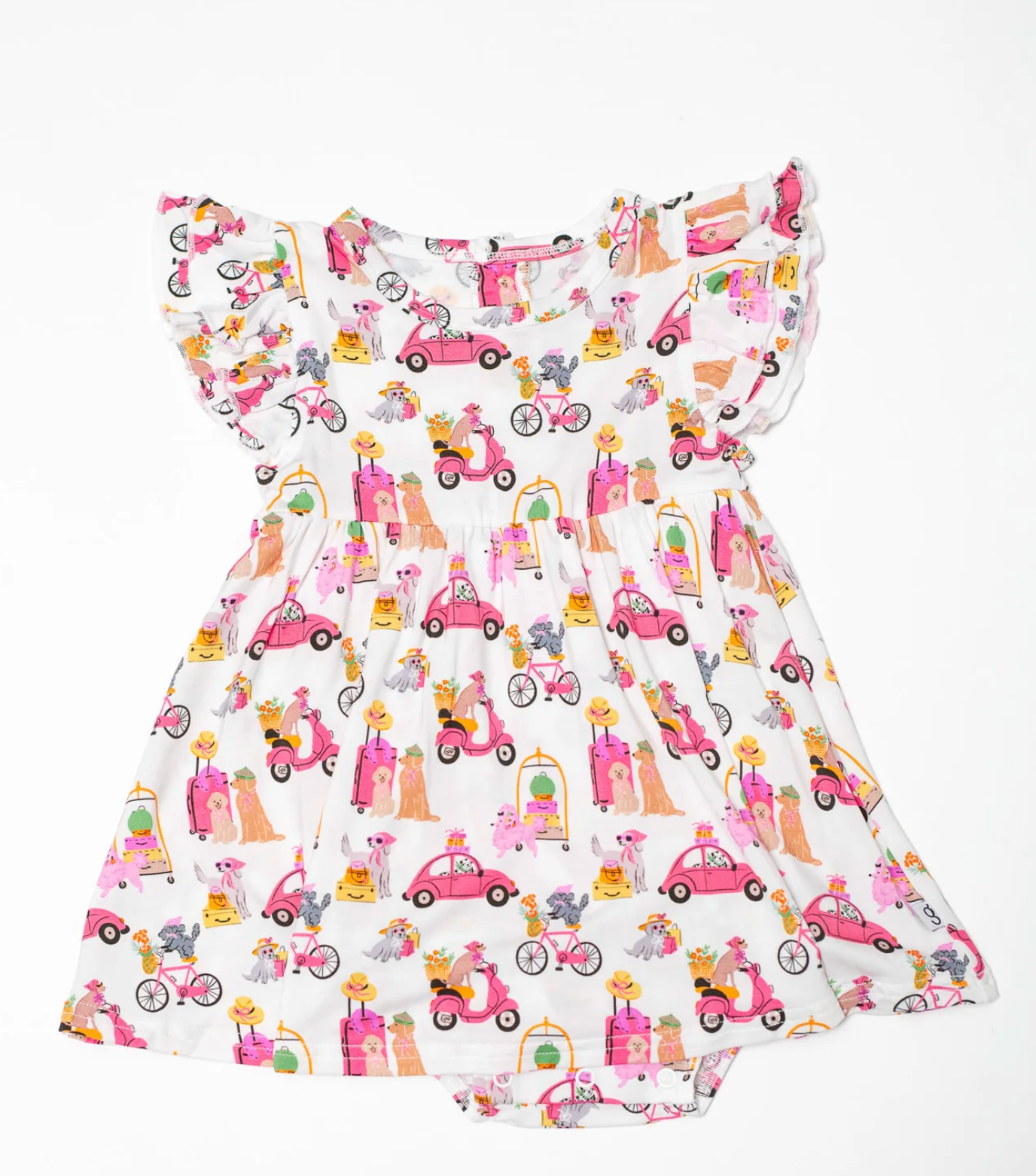 BODYSUIT DRESS- PUPPY CHIC