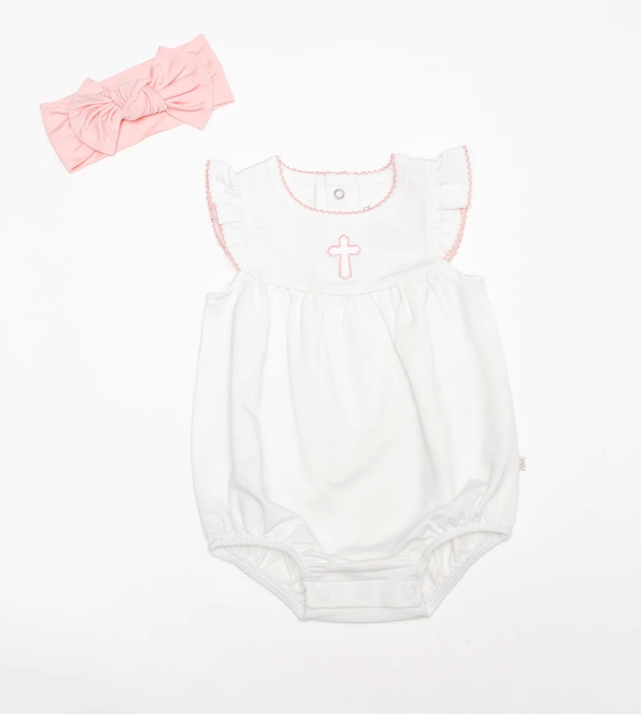 PIP FLUTTER BUBBLE-PINK CROSS