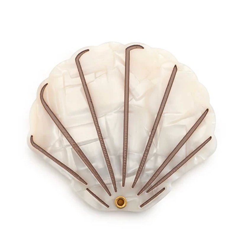SEASHELL COMPACT MIRROR