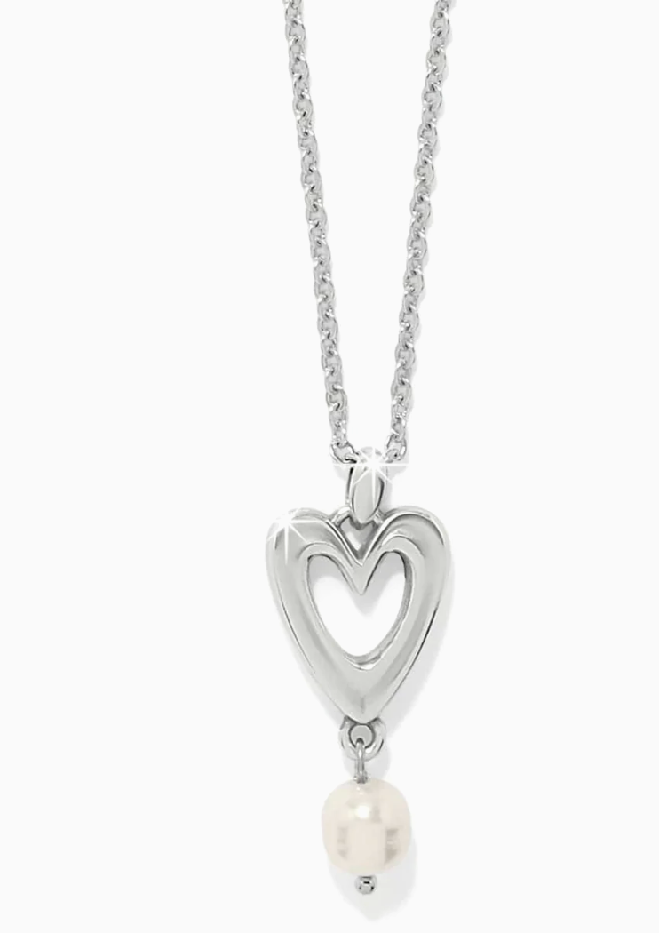 Cascade Open Heart Pearl Petit
