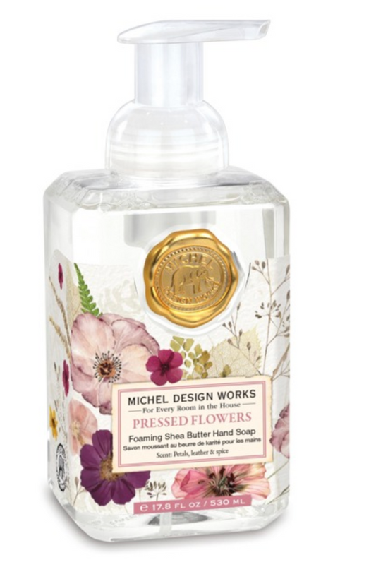 MDW Pressed Flowers Foaming Soap