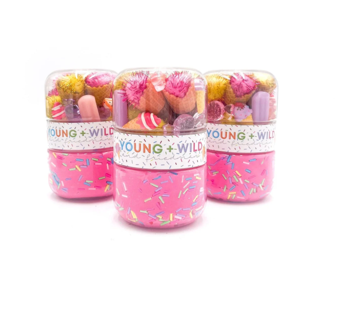 GRAB & GO DOUGH JAR - ICE CREAM