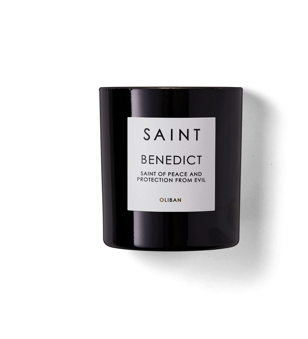 SAINT BENEDICT, 11 OZ SAINT CANDLE