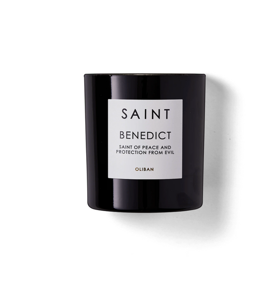SAINT BENEDICT, 11 OZ SAINT CANDLE