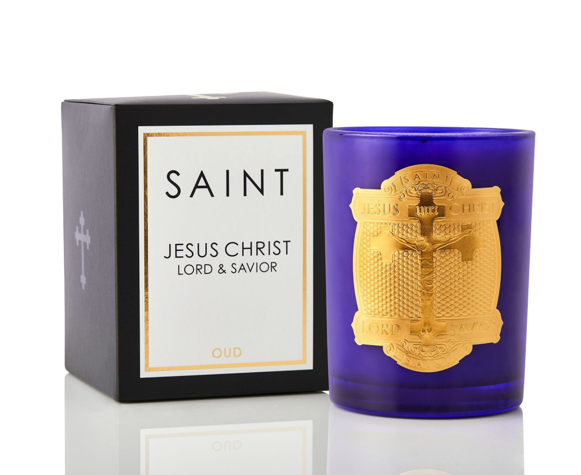 JESUS CHRIST, LORD AND SAVIOR, 14 OZ SPECIAL EDITION CANDLE