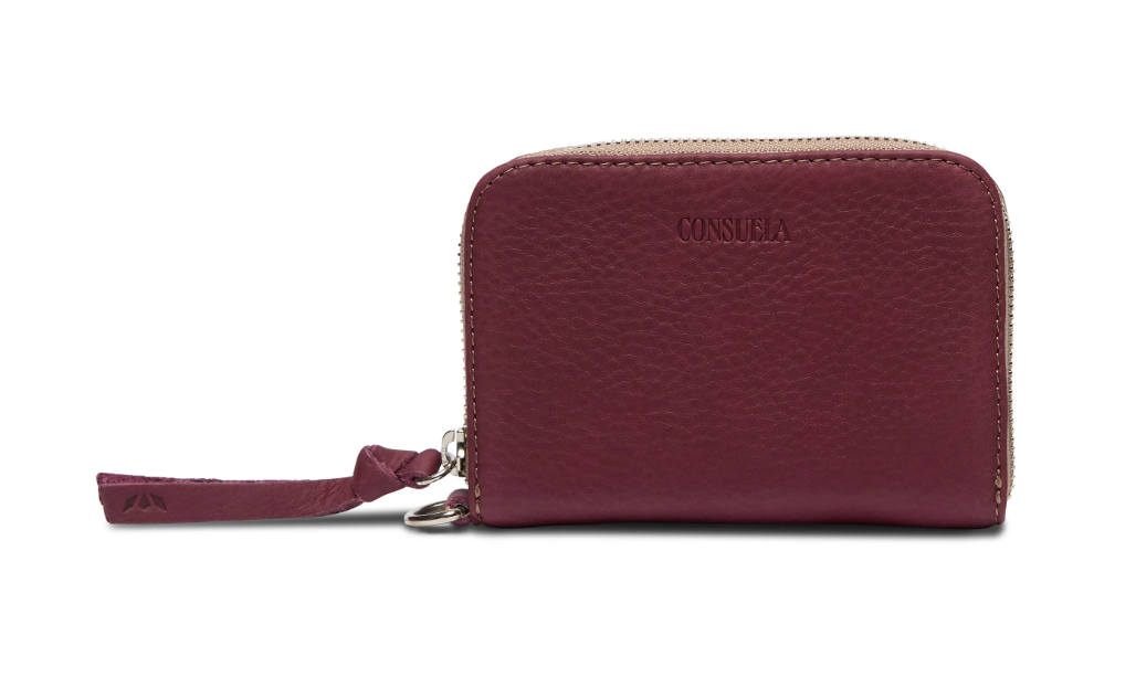 Zippy Wallet, Plum