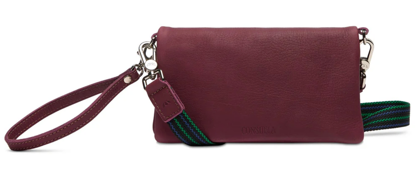 Uptown Crossbody, Plum