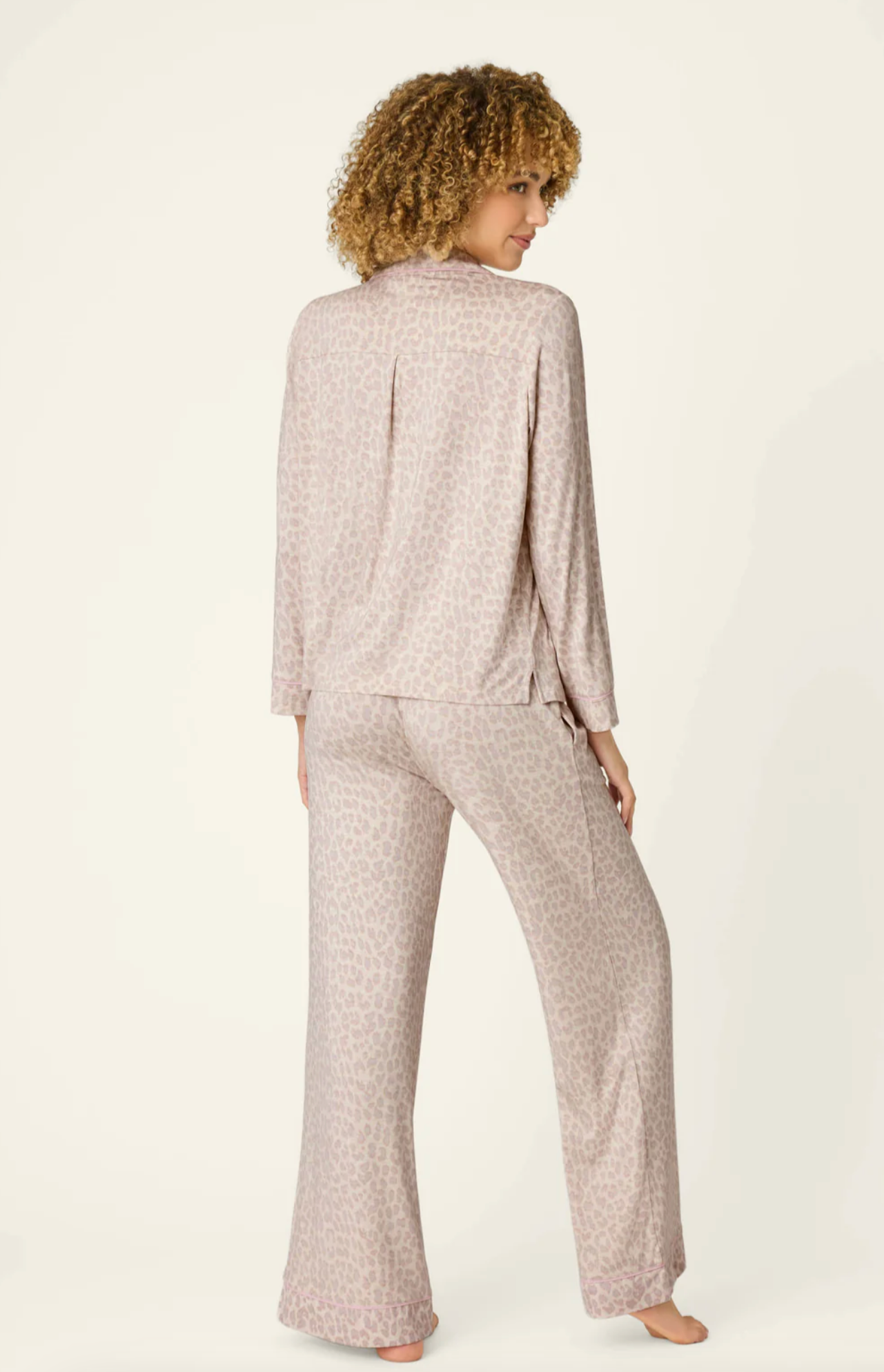 PJ SET LUXE LEOPARD DRS