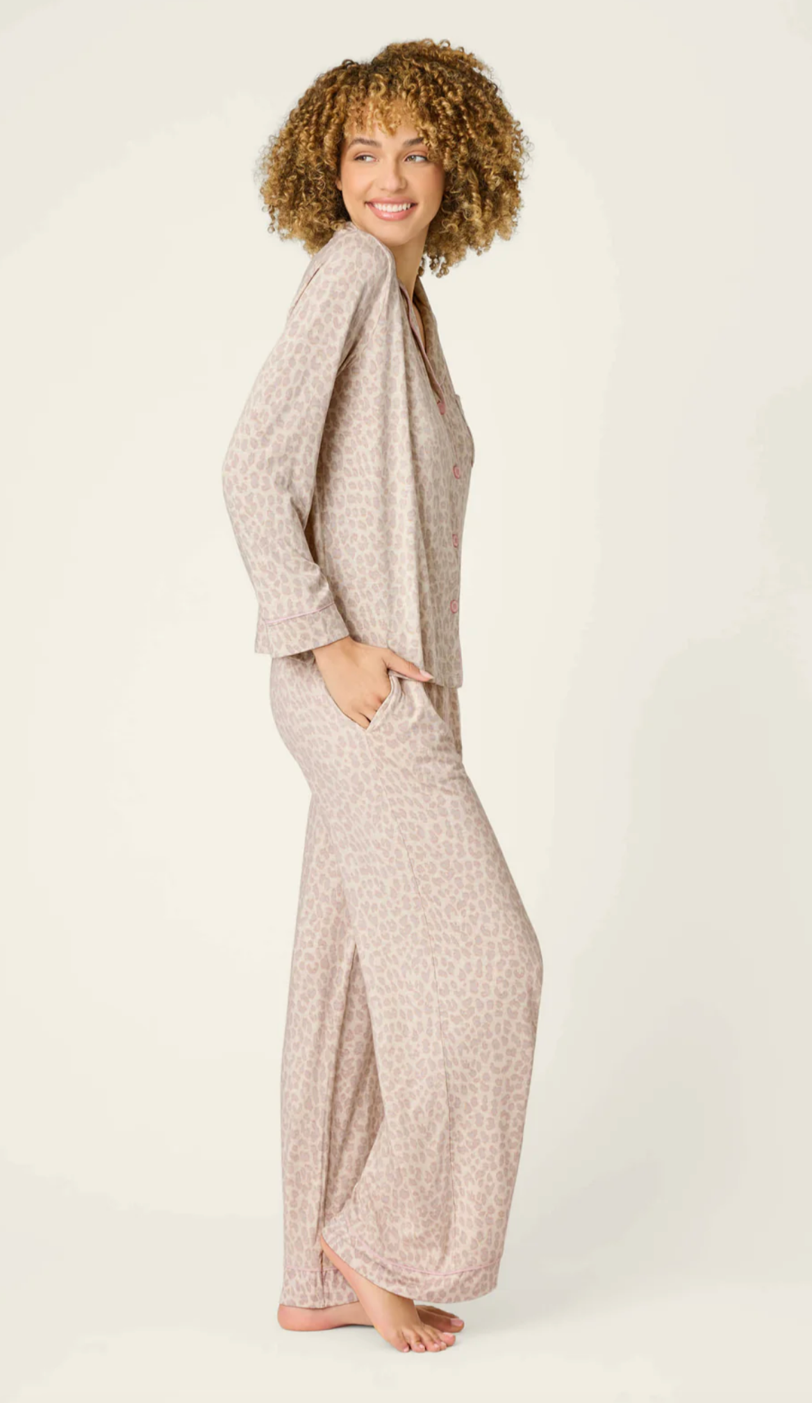 PJ SET LUXE LEOPARD DRS