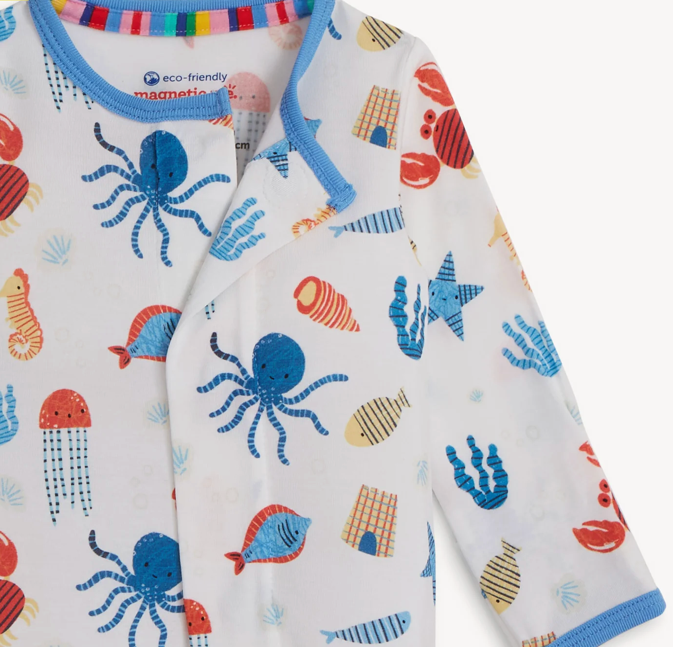 DEEP CHIC BL MODAL MAGNETIC FOOTIE 3-6M