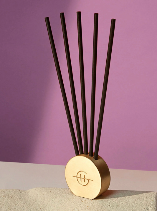 SCENT SCENE METAL VESSEL - GOLD