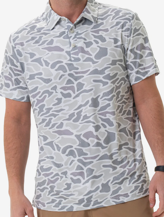 Performance Polo - White Camo