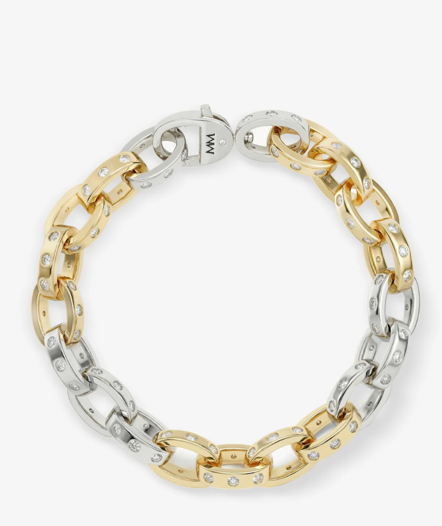 Ashley Chain Link Bracelet 9mm-Mixed