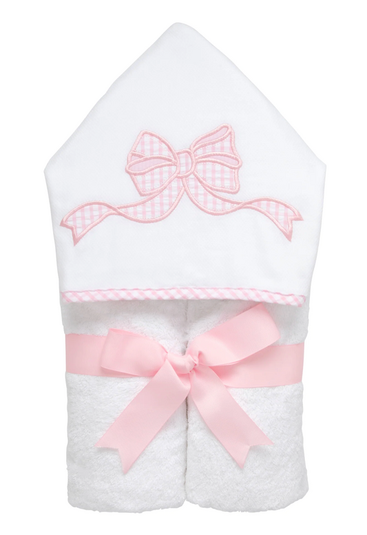 Bow Everykid Towel, Pink