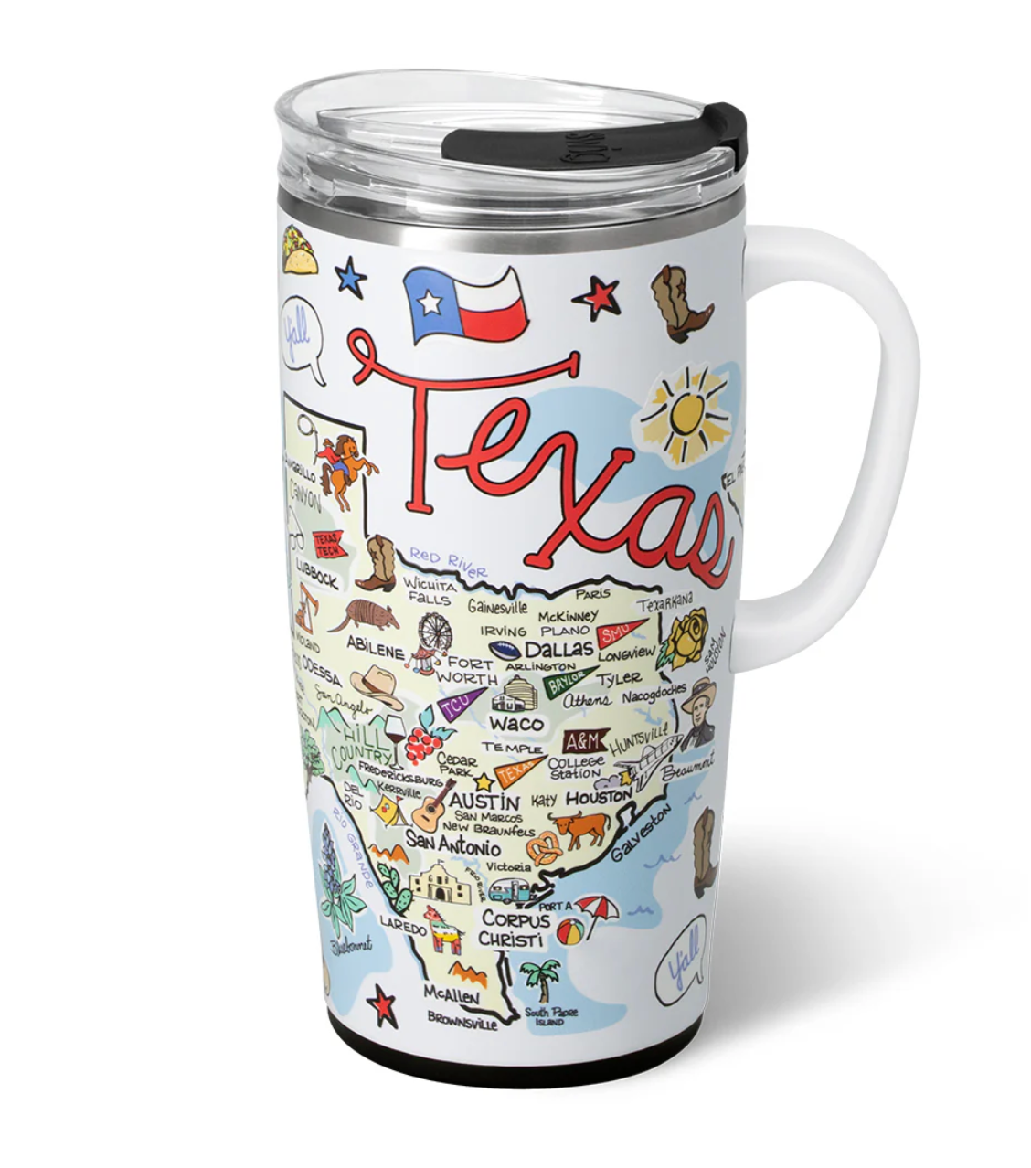 Texas Travel Mug 22oz