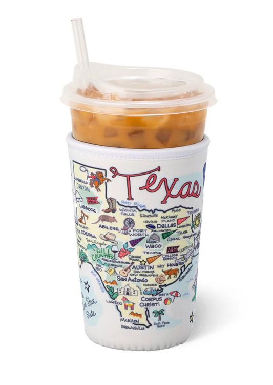 Texas Iced Cup Coolie (Medium)