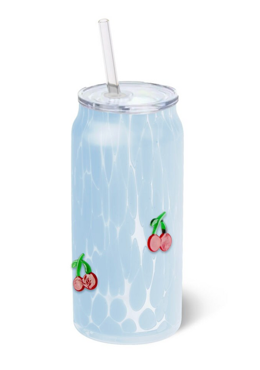 Cherry Pop Charm Glass 23oz